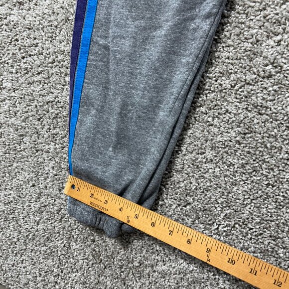 Aviator Nation Women's Small 5 Stripe Sweatpants in Heather Grey & Pink - Picture 7 of 9